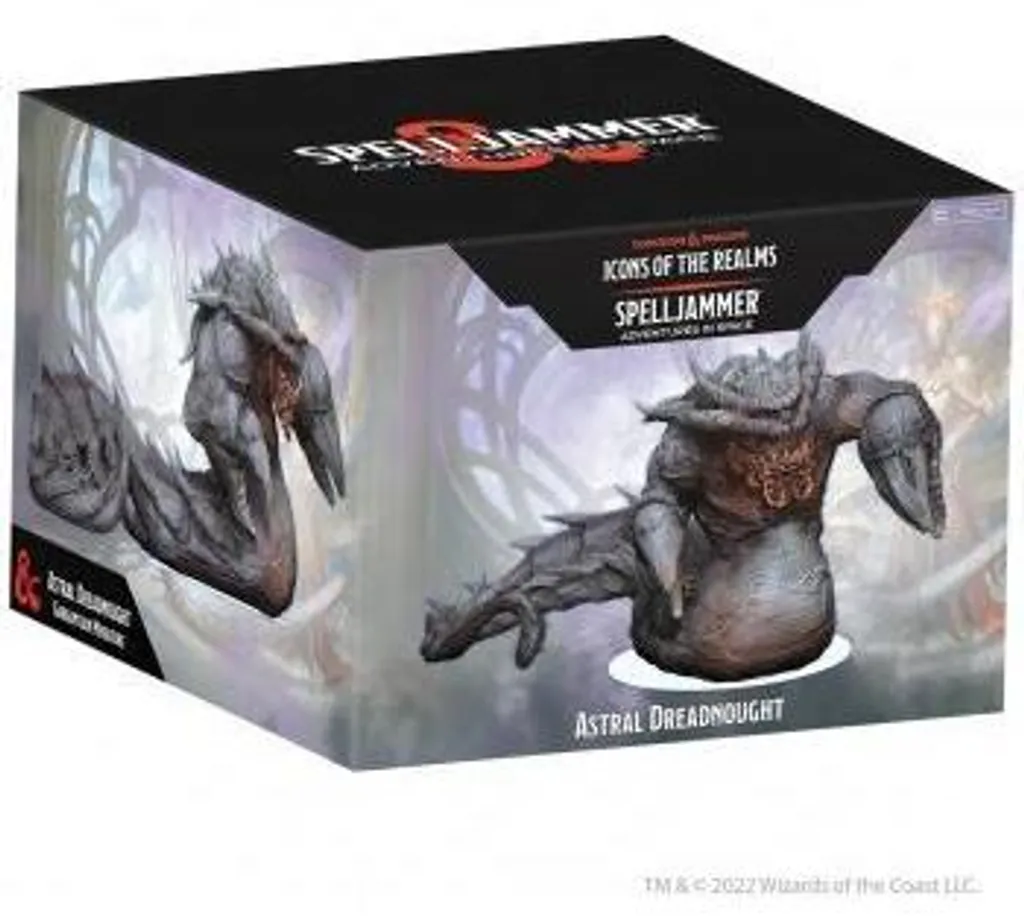 Figurine Donjons & Dragons Dreadnought Astral pour Jeu de Rôle WizKids