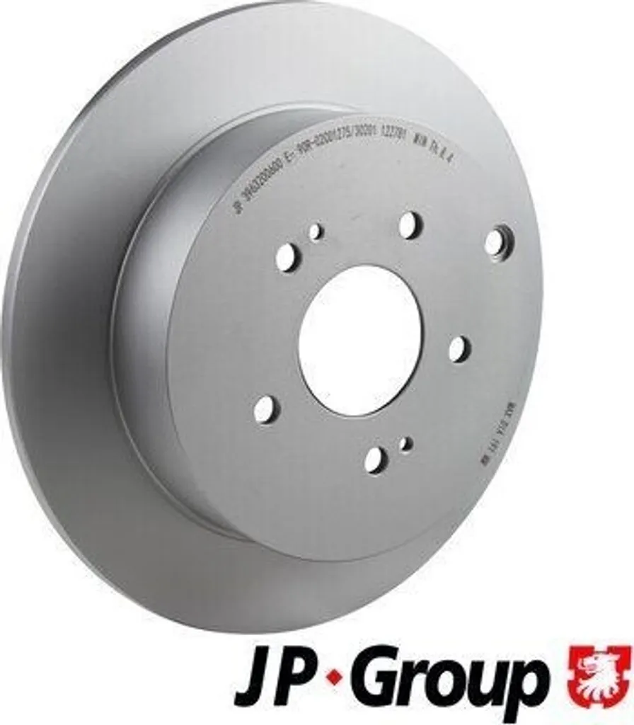 Jeu de disques de frein arrière 302mm JP GROUP 3963200600 Grandis