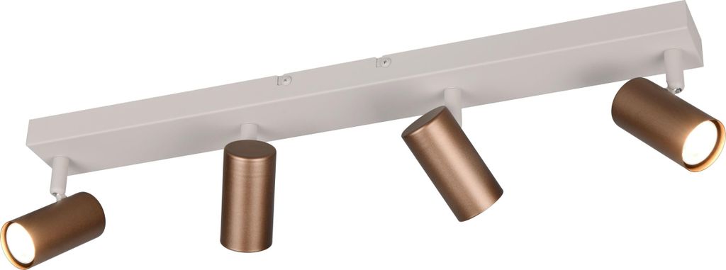 Reality Lampade Faretto da soffitto TARYN a 4 luci BHT Immagine del prodotto 