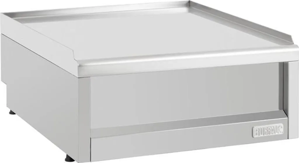 Table de préparation neutre Buffalo 600 mm pour cuisine pro en inox