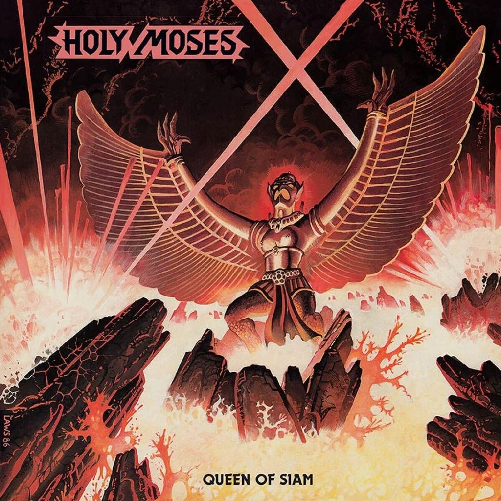 Holy Moses: Holy Moses: Queen Of Siam (Reissue 2023) (Limited Edition) (Oxblood/Yellow Mixed Vinyl) - - (LP / Q)