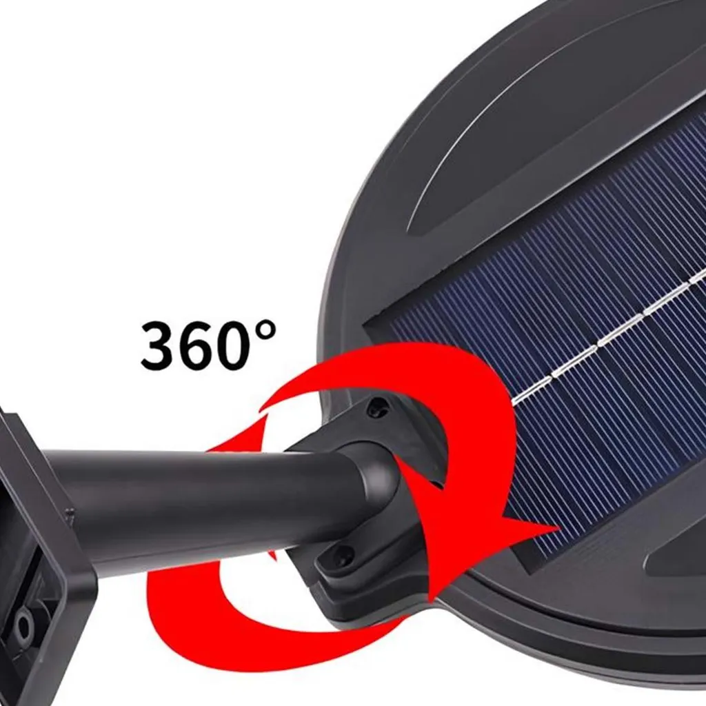 Illuminazione di Sicurezza Avizar: Faretto Solare 70W Nero Esterno - 4
