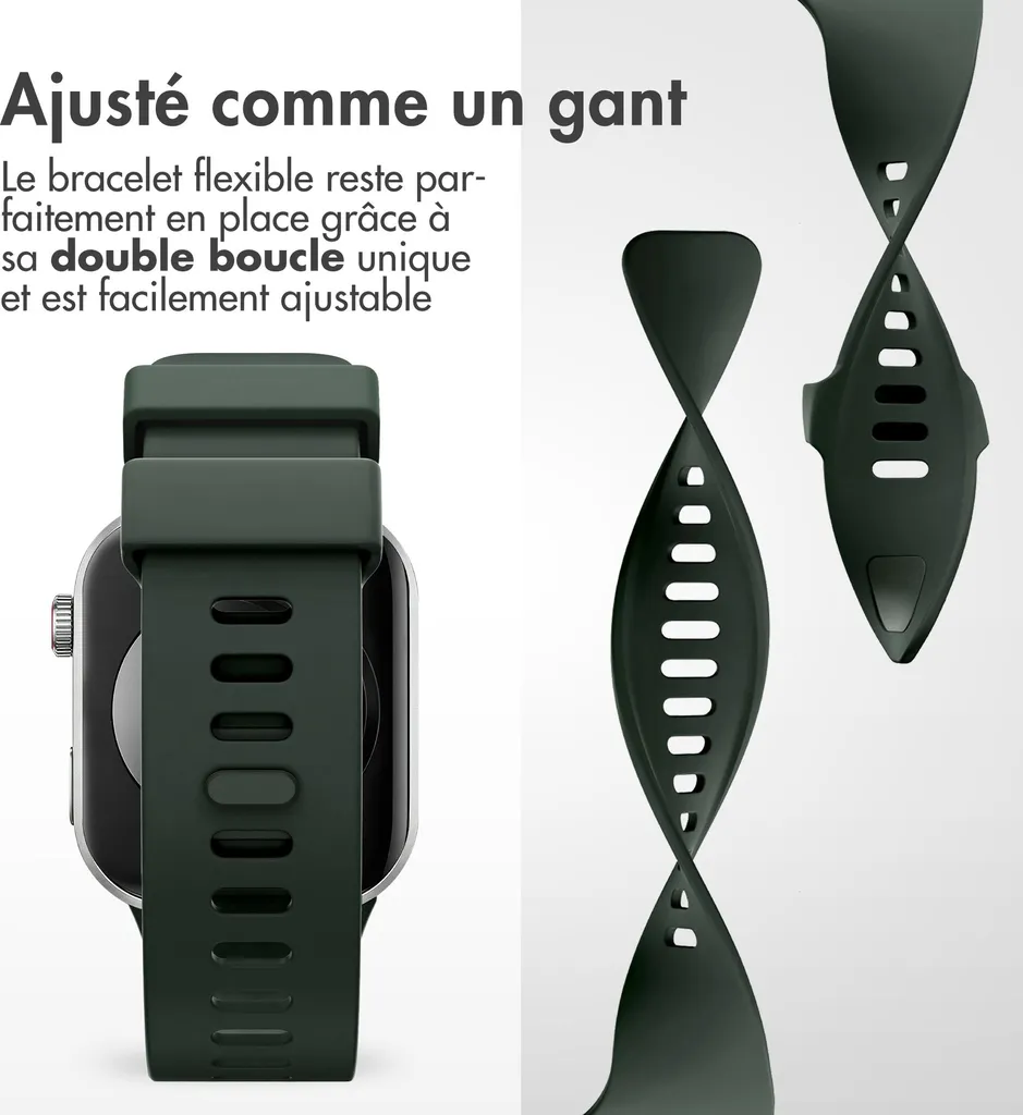 Cinturino In Silicone Per Redmi Smart Band PRO – 2 Pezzi Con Sgancio Rapido, Fibbia In Acciaio, Nero