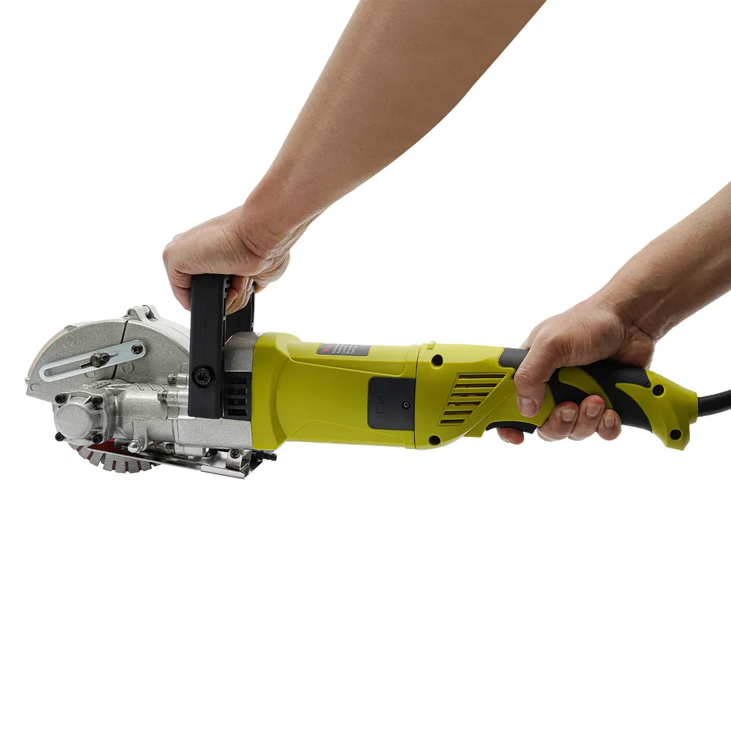 Rainureuse béton laser avec profondeur réglable - Machine à découper 133mm - 4