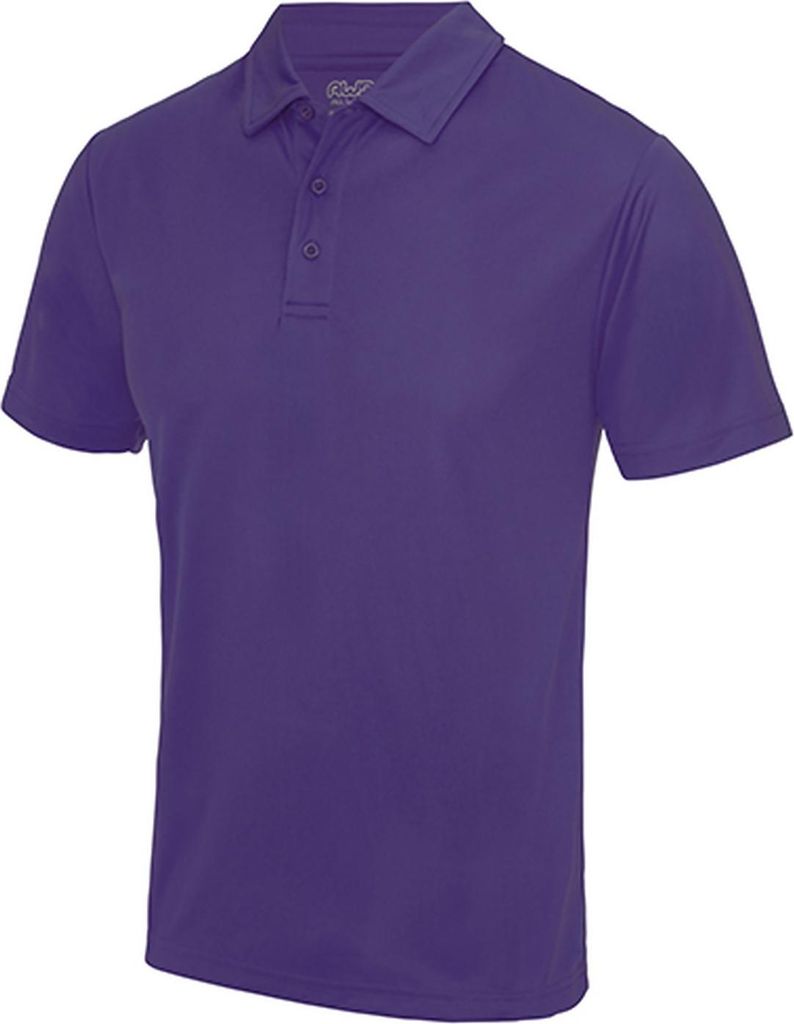 Just Cool JC040 | Cool Sport Poloshirt - Farbe: Purple - Größe: 3XL