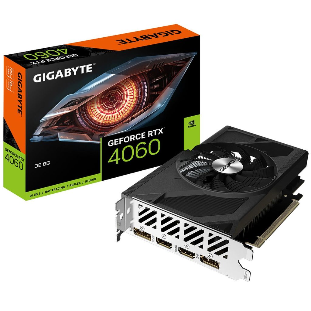 Grafikkarte Gigabyte GeForce RTX 4060 D6, 8 GB GDDR6 128-Bit