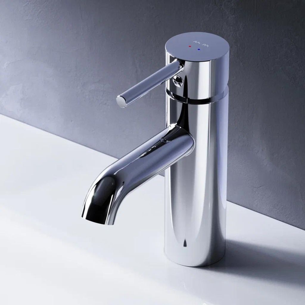 AM.PM Wasserhahn Bad Chrom Waschtischarmatur Bad Armatur Produktbild 