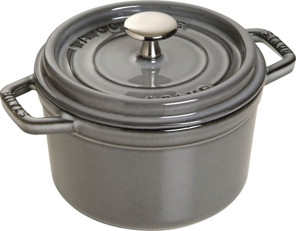 Staub Cocotte en fonte ronde 14cm gris graphite Image du produit 