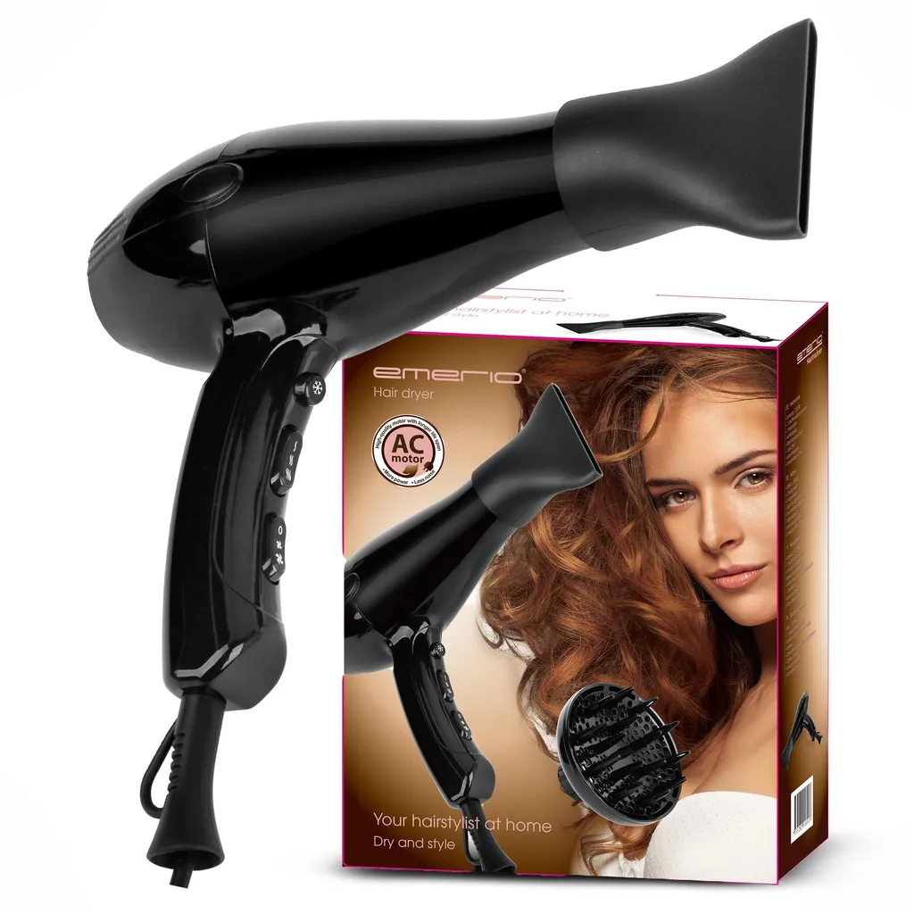 Emerio HD-122192: Phon Professionale con Diffusore e Ioni Negativi
