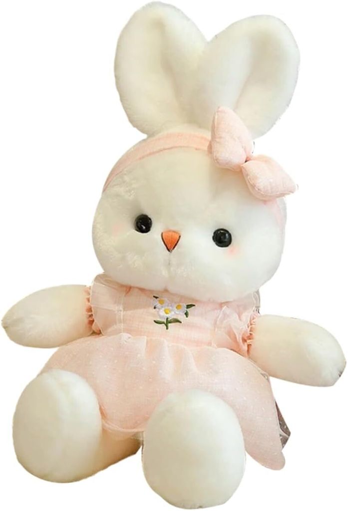 Plüschhasenpuppe Kleinkinderspielzeug Osterhasendekoration Kinderplüschspielzeug Osterhasenpuppe Gefülltes Osterhasenspielzeug Osterhasen-Wurfki...