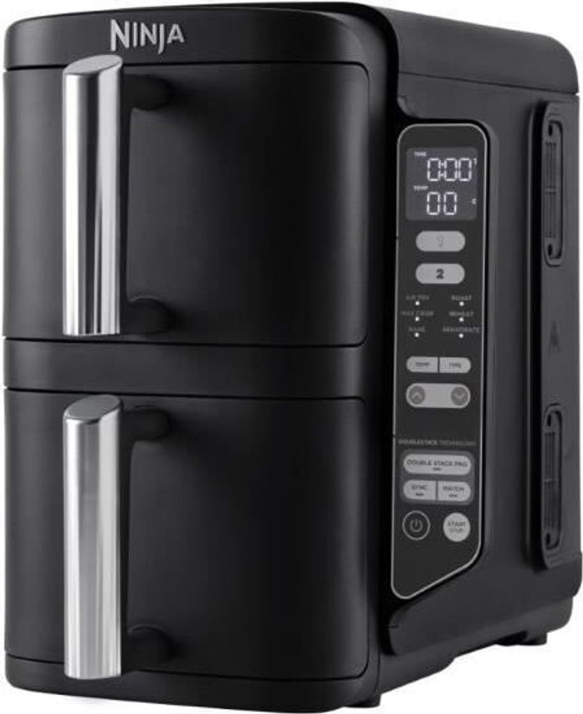 Fritteuse ohne Öl Ninja Double Stack SL300EU, 7.6L Kapazität, 6 Programme, 2470W, Kompaktes Design