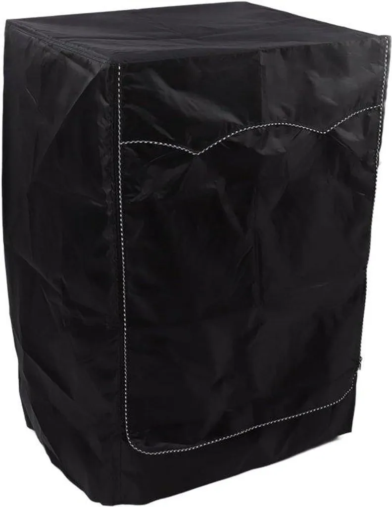 Housse Lave-linge Imperméable Noire 60x60x88 cm Résistante Intempéries
