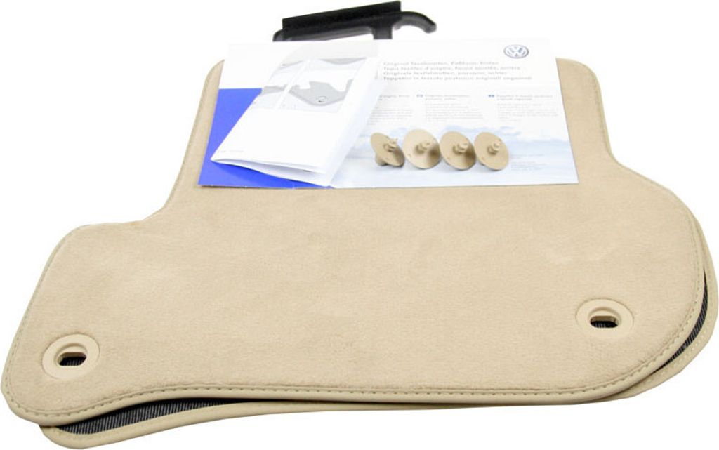 Original Textil-Fußmatten - hinten für VW Golf 5