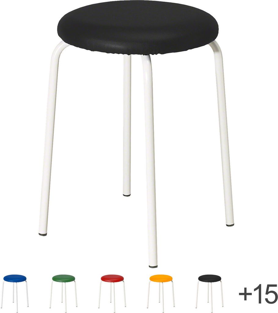 Gymnastikhocker mit Polster, Hocker, ø 38 cm