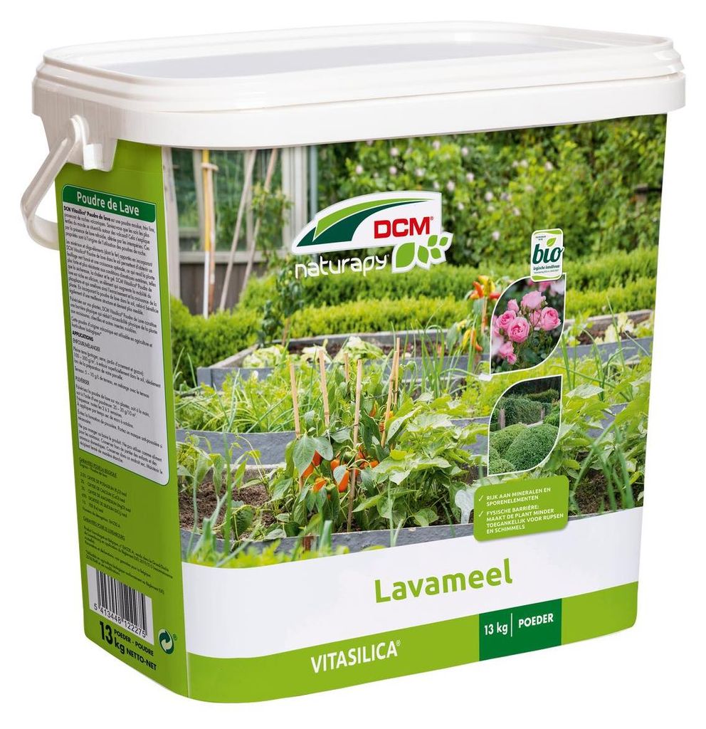 DCM Lavaöl Vitasilica Pflanzendünger & Pflanzenstärkung aus Lavagestein 13 KG