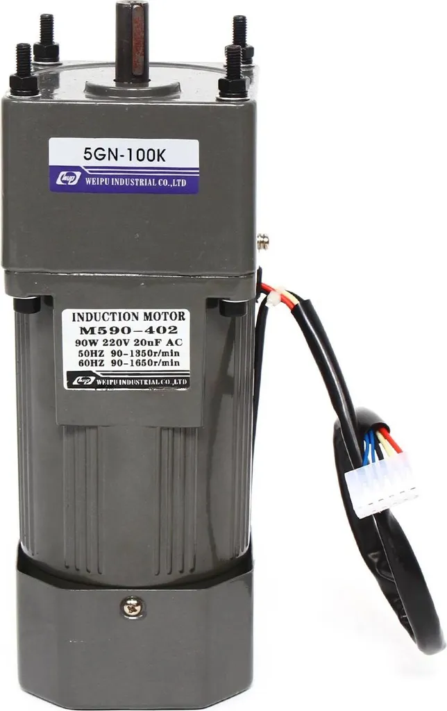 Moteur 220V pour convoyeur industriel 90W avec contrôle de vitesse