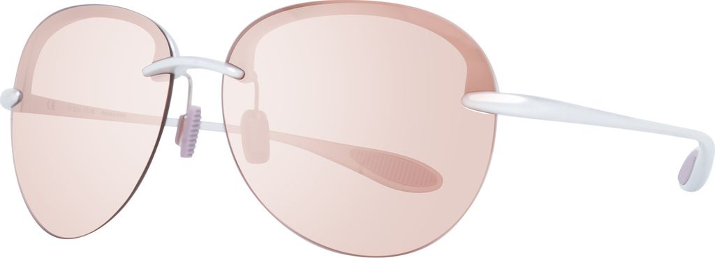 Police Sonnenbrille SPL302G 7GUX 62 Herren Grau
