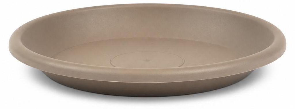 Sottovaso per piante Mira Taupe Ø 24 cm - Resistente al Immagine del prodotto  Immagine generata dall'IA