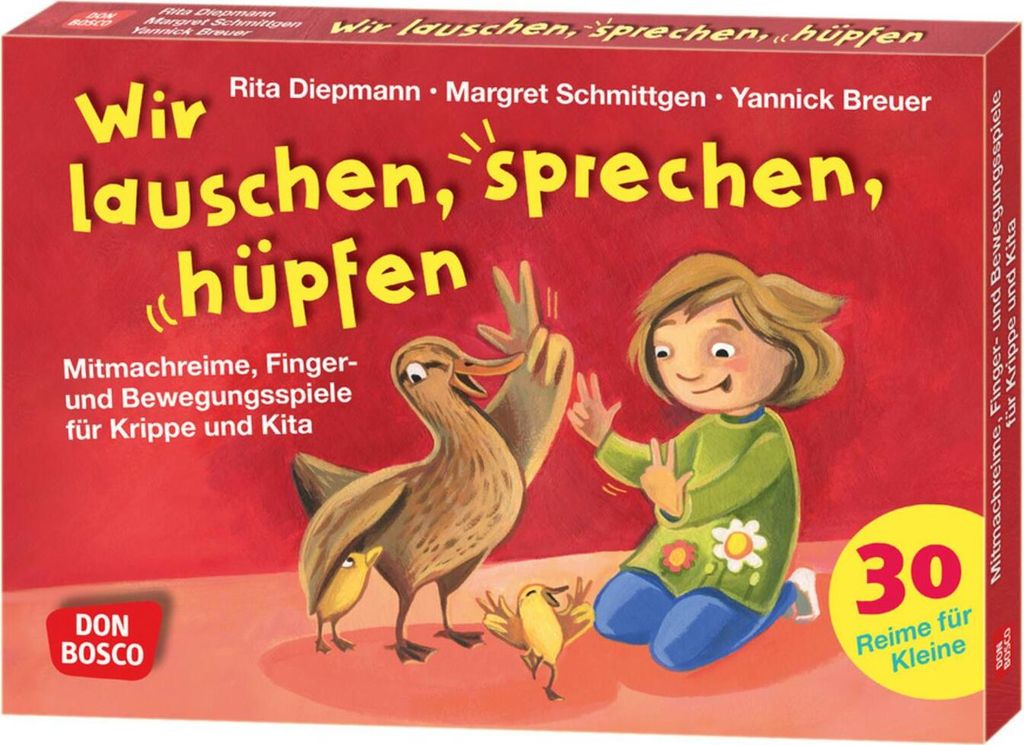 Wir lauschen, sprechen, hüpfen Produktbild 