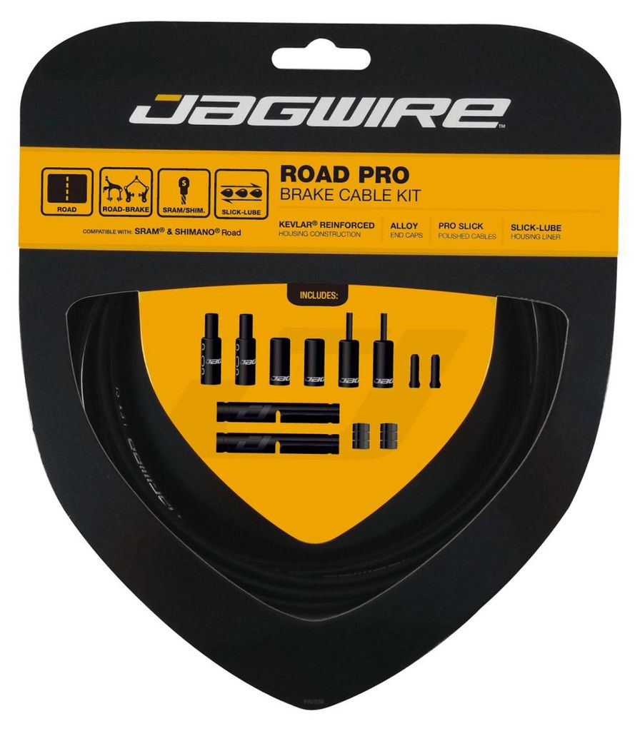 Brzdová sada Jagwire PCK200 Road Pro, černá Obrázek produktu 