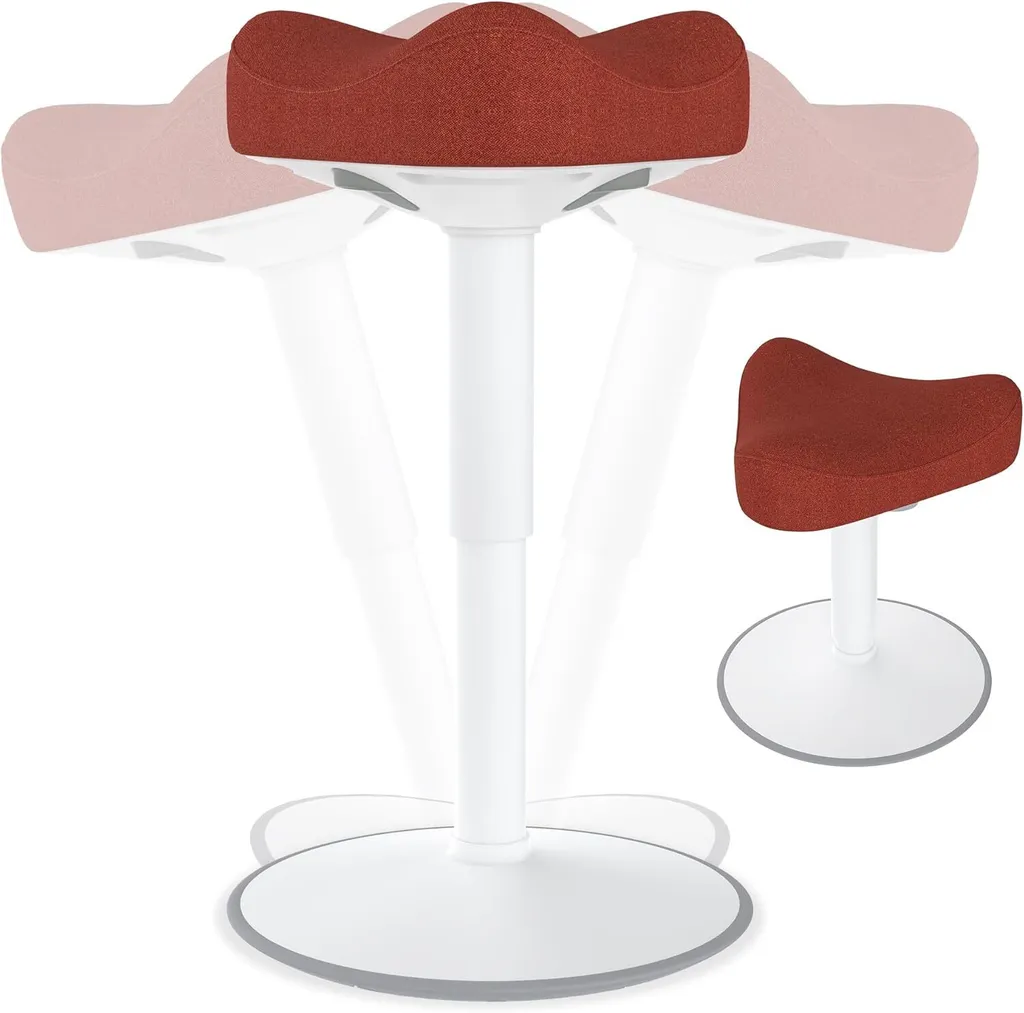 Tabouret de Travail Ergonomique pour Bureau et Télétravail Assise Vive
