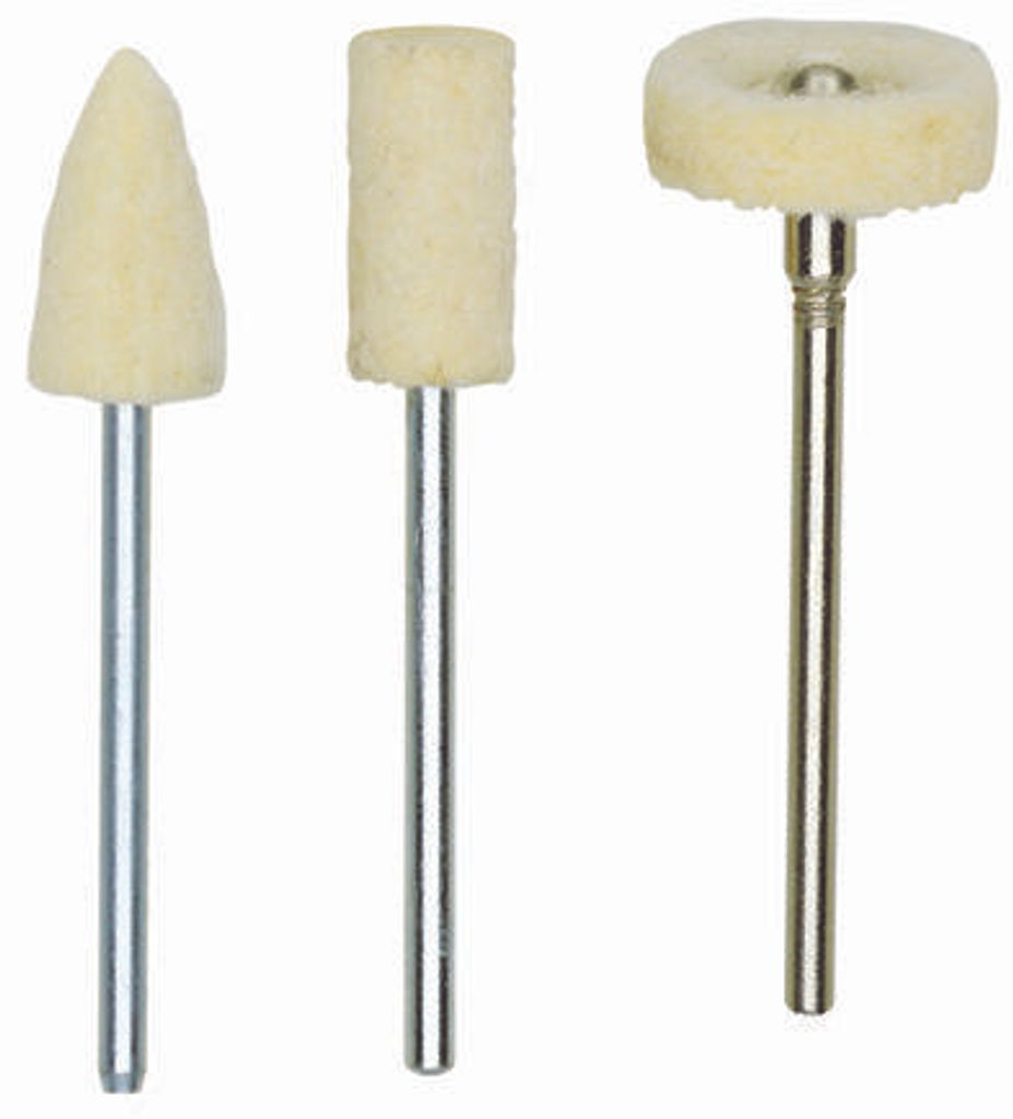 PROXXON Filzpolierstift 16 mm Form Rad Hähe 3 mm Polierwerkzeug