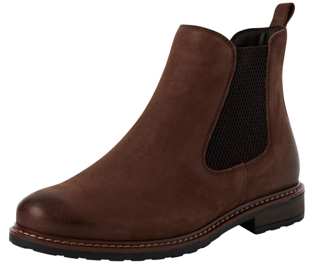 Tamaris Damen Elegante Stiefelette Chelsea 1-25056-41 Braun