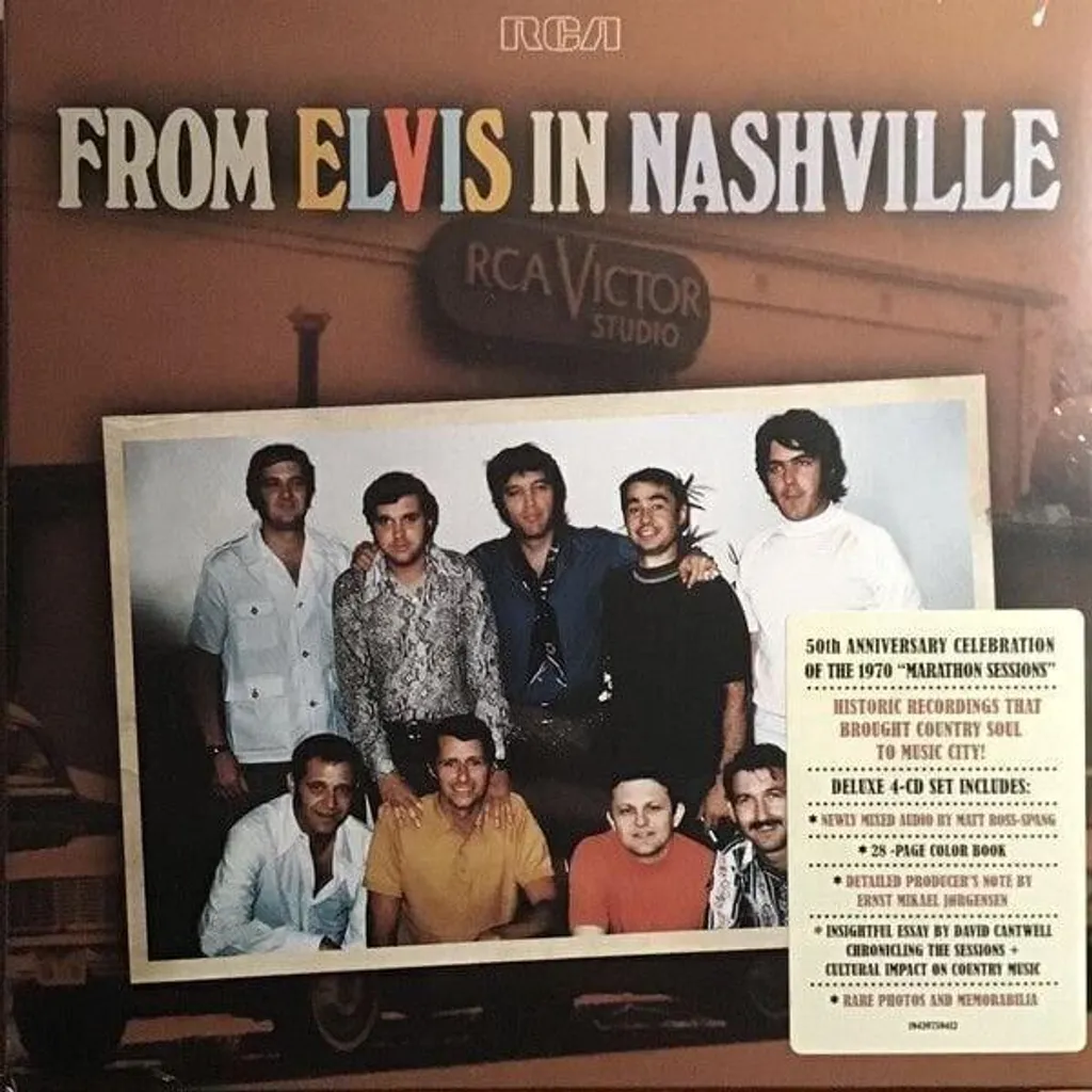 Elvis Presley - From Elvis In Nashville Coffret Collector 4 CD Audio