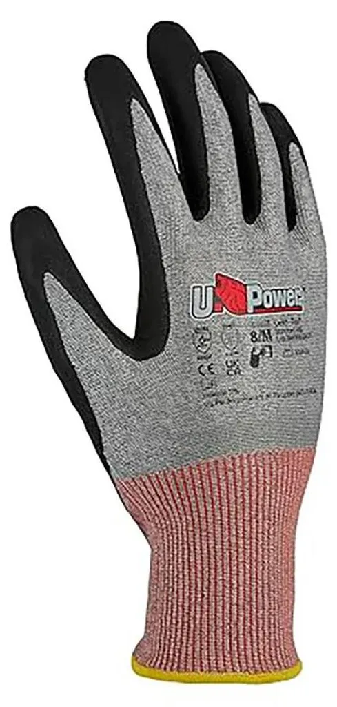 Gants U-Power Mazurka Nylon Élasthanne Anti-coupure F Rouge 11/XXL 12 paires