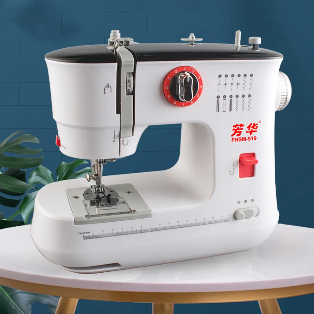 Machine à coudre de table pour retouches express et loisirs créatifs