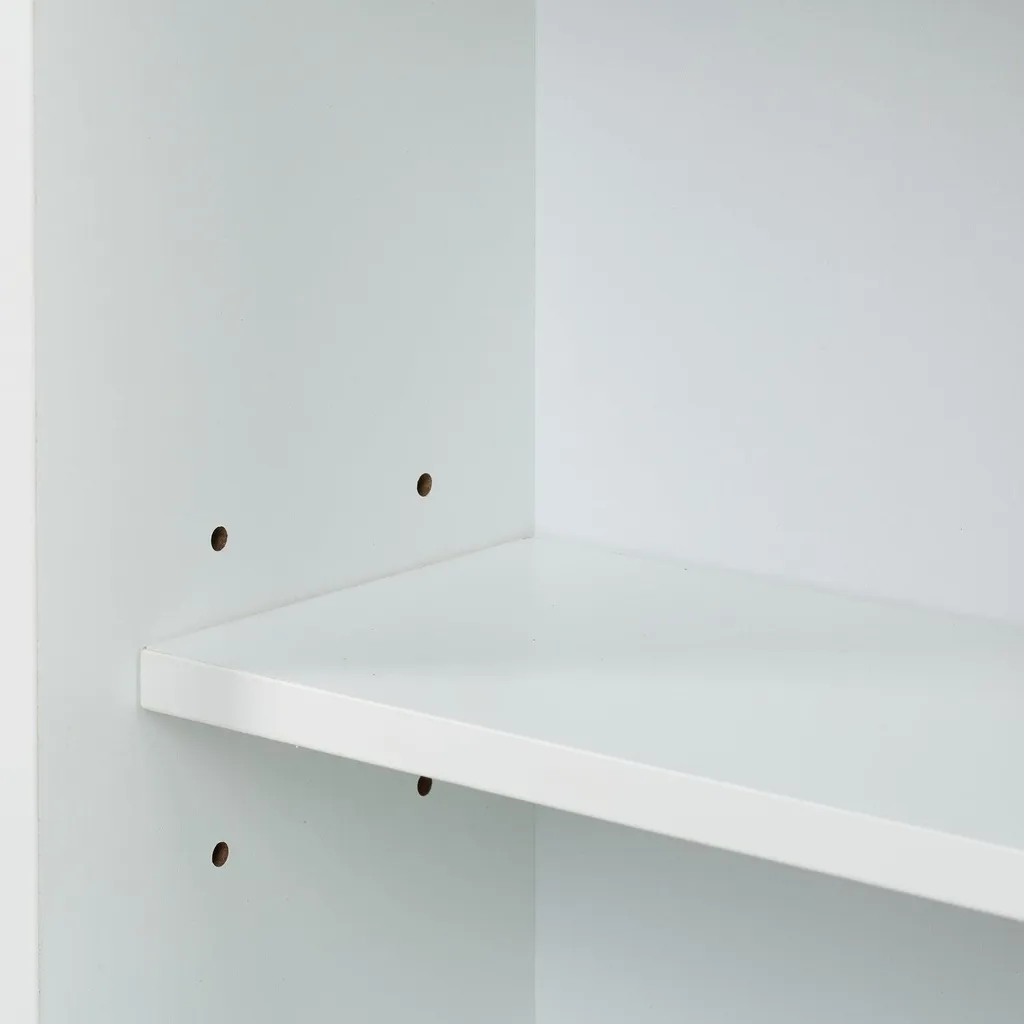 Armoire de niche avec compartiments ouverts - Meuble de rangement fin - 8