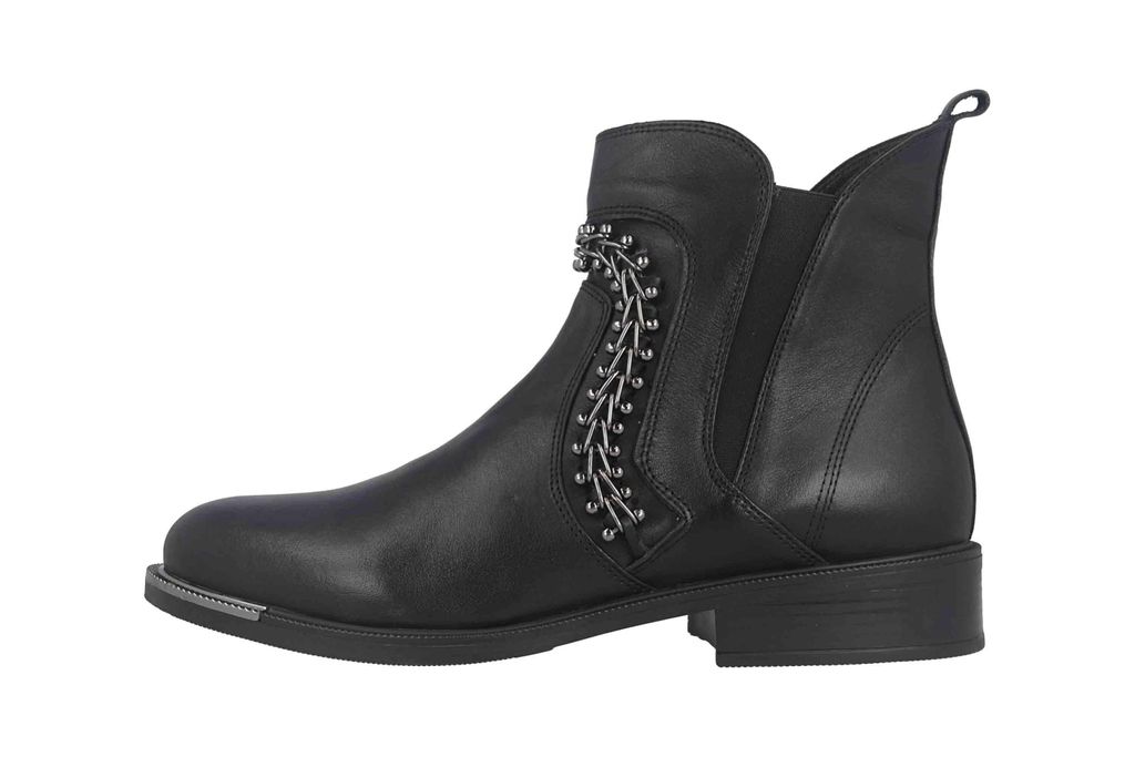 Baboos Stiefeletten in Übergrößen Schwarz 02.08-1 100 große Damenschuhe