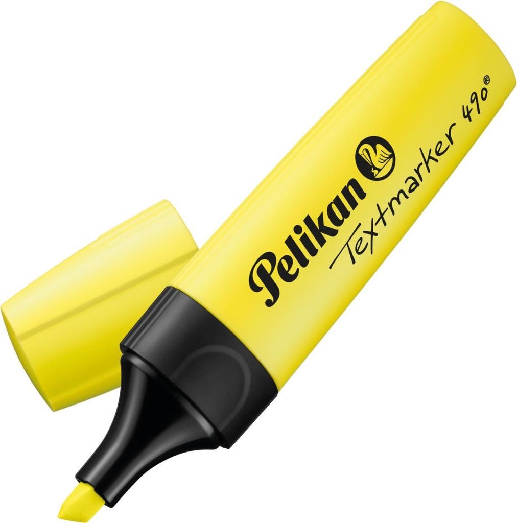 Pelikan 490 Textmarker, 1 kusov, Žltá, Žltá, Polypropylén Obrázok produktu 