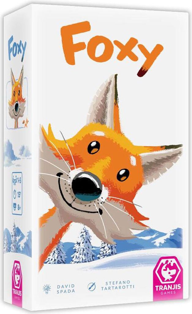 Tranjis Games Foxy Brettspiel Durchsichtig Durchsichtig One Size