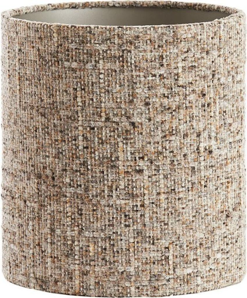 Light & Living - lampenschirm - Osire - grau - textil - Ø 25cm - E27 - 2225988