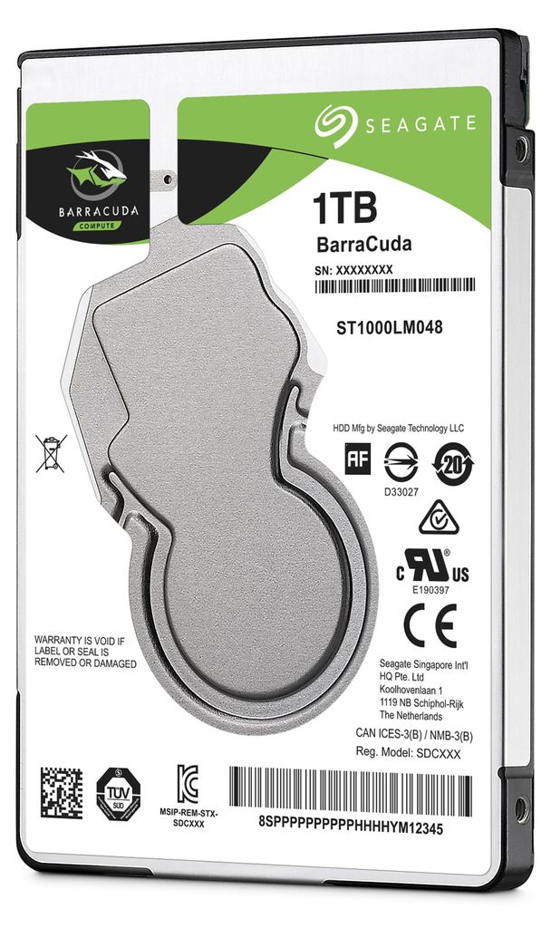 Seagate BarraCuda/1TB/HDD/2,5"/SATA/5400 RPM/2R Zdjęcie produktu 