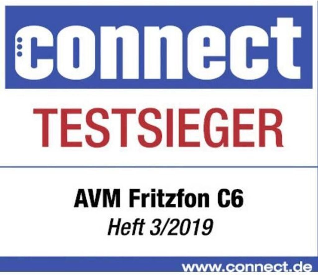 AVM FRITZ!Fon C6 DECT-Telefon Anrufer-Identifikation Weiß Produktbild 25