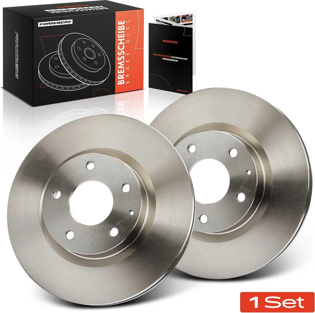Frankberg 2x Disques de Frein Avant pour Mazda 3 et CX-3 2013-2024