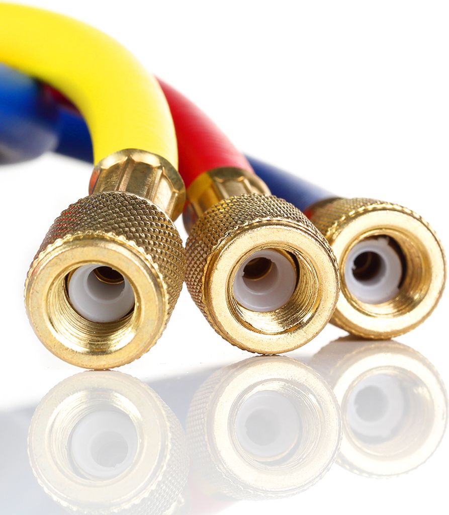 Melko Set Kältemittelschlauch 1/4 SAE - R134A Dichtung 3 X 1,5M Klimaanlage Auto