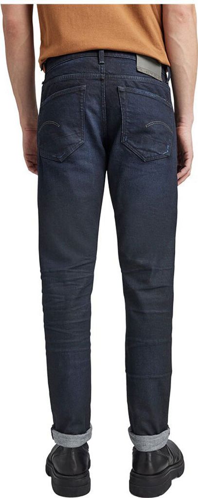 G-STAR RAW DENIM 3301 SLIM WORN IN NAVAL BLUE Herren Jeans, Größe:W33/L34, Farbe:Worn In Naval Blue