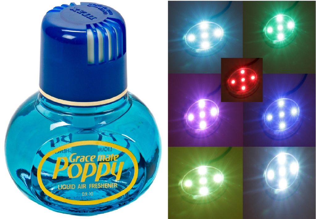 Lufterfrischer Duft Fresie Poppy LED