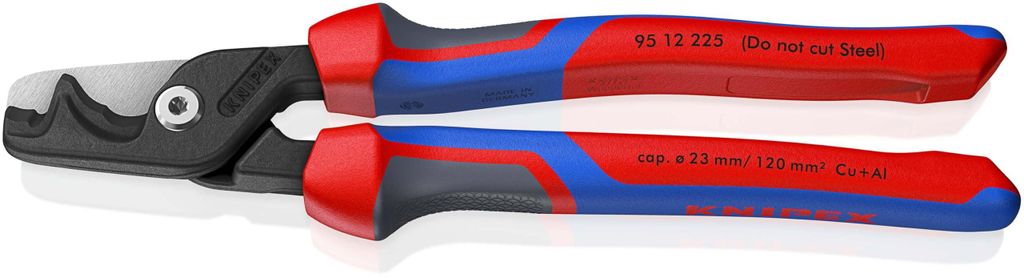 StepCut XL Kabelknipper 95 12 225 (rood/blauw, lengte 225 Productafbeelding 