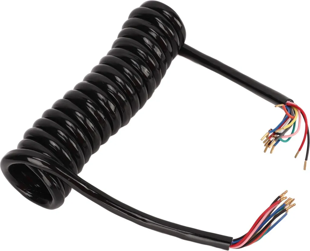Évitez les faux contacts : Câble spiralé 13 fils cuivre 20 AWG 3m