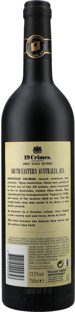 19 Crimes Red Blend 2022 Südaustralien | Australien | 13,0% Produktbild 4