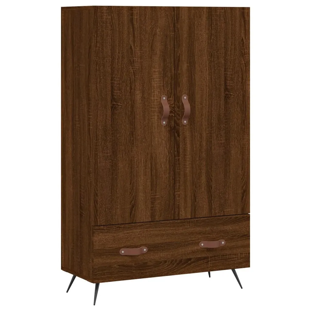 Credenza Alta SYFAX Rovere Marrone | Mobile Dispensa Robusto