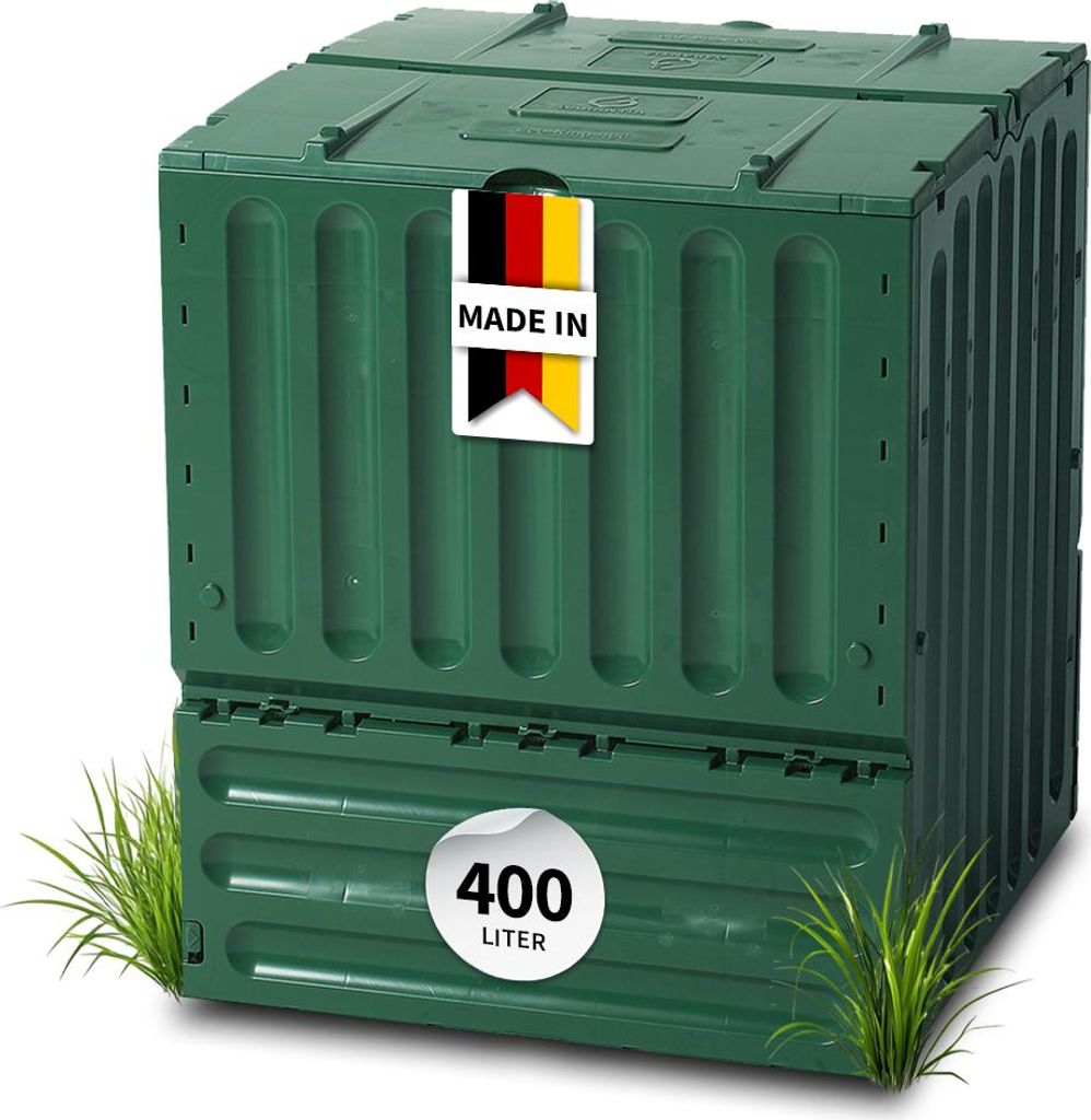 GARANTIA ECO-KING Komposter 400 Liter grün Produktbild 