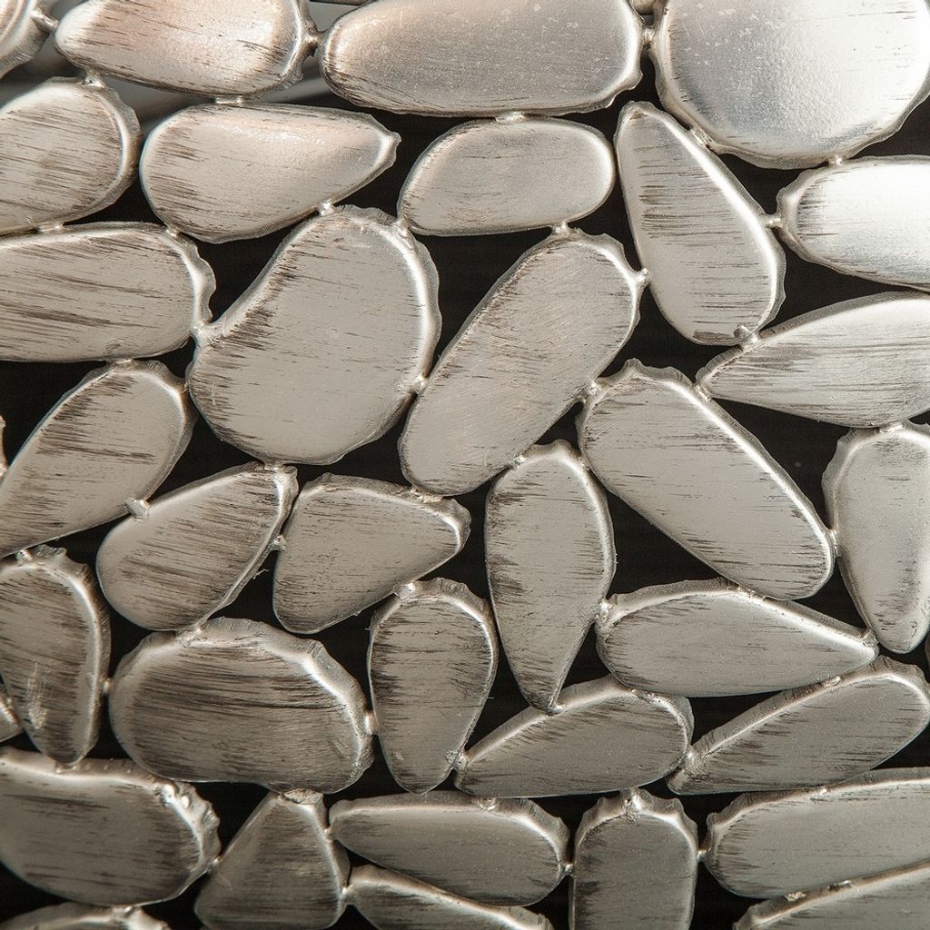 cagü: 2er Set Couchtische [RAVENNA] Silber aus Mangoholz Produktbild 5