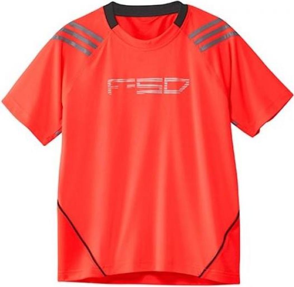Adidas YB F50 Q TEE Junior Fußball Trikot T-Shirt infrared W60032, Größe:164