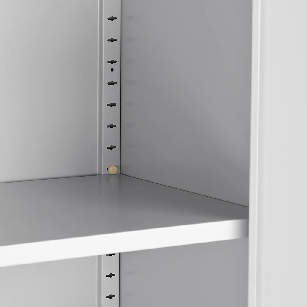 Armoire métallique Eco 180x81x39 cm avec 4 étagères modulables - 13