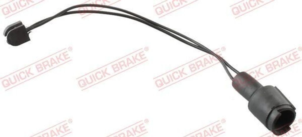 QUICK BRAKE WS 0102 A Warnkontakt Bremsbelagverschleiß 180mm für BMW 3 Limousine (E30) 5 Limousine (E28) 6 Coupe (E24) 3 Limousine (E21) 7 (E23)
